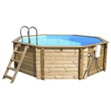 Tropic Houten Zwembad Octo 4.14 x 1.20 Meter
