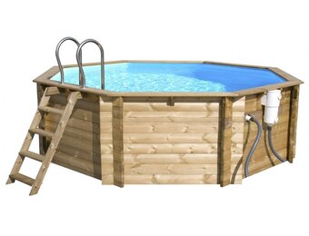 Tropic Houten Zwembad Octo 4.14 x 1.20 Meter