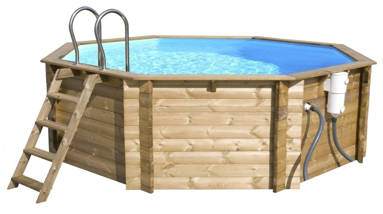 Tropic Houten Zwembad Octo 4.14 x 1.20 Meter