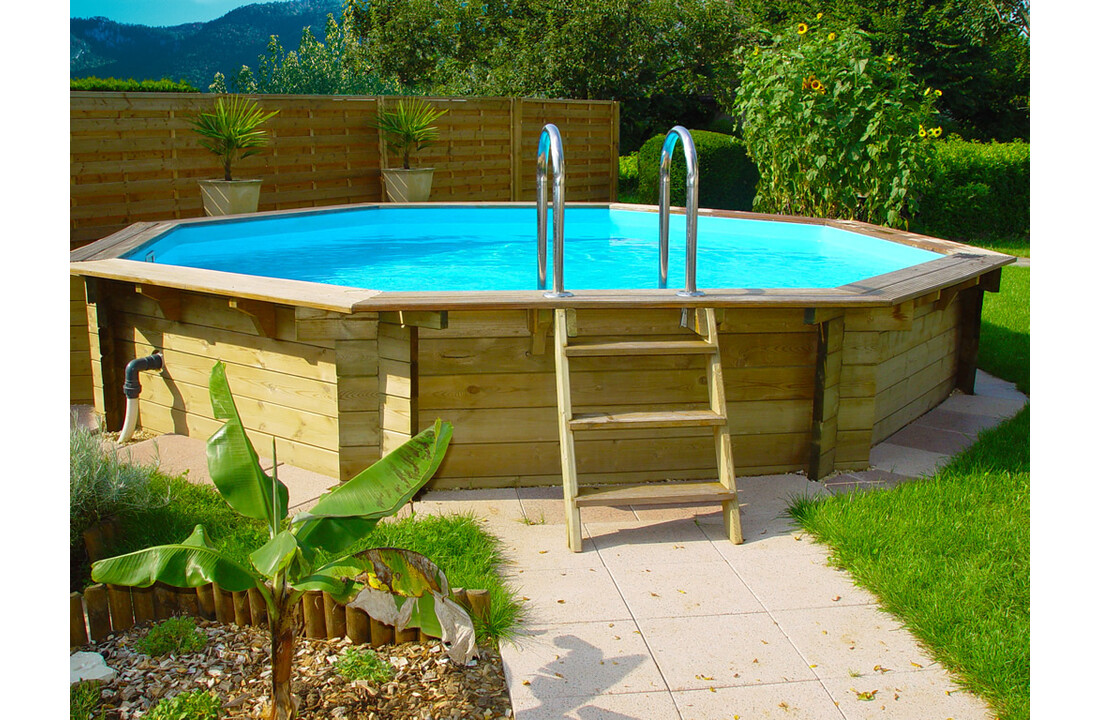 Tropic Houten Zwembad Octo 4.14 x 1.20 Meter
