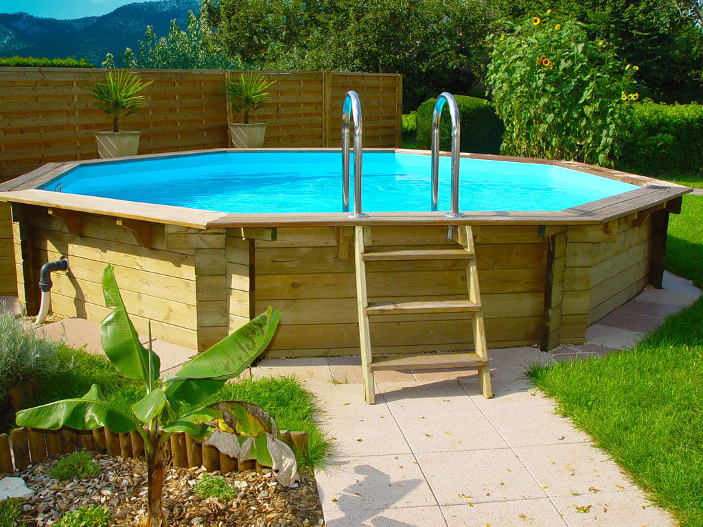 Tropic Houten Zwembad Octo 4.14 x 1.20 Meter