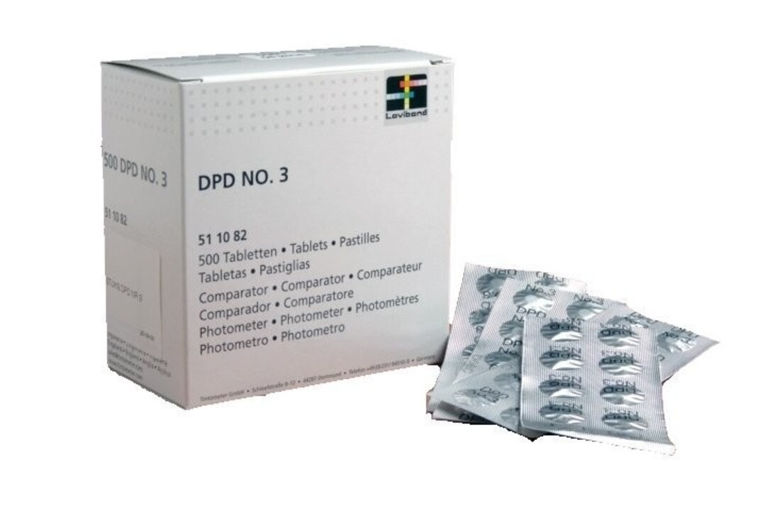 Lovibond DPD 3 navulling reagens 250 Stuks