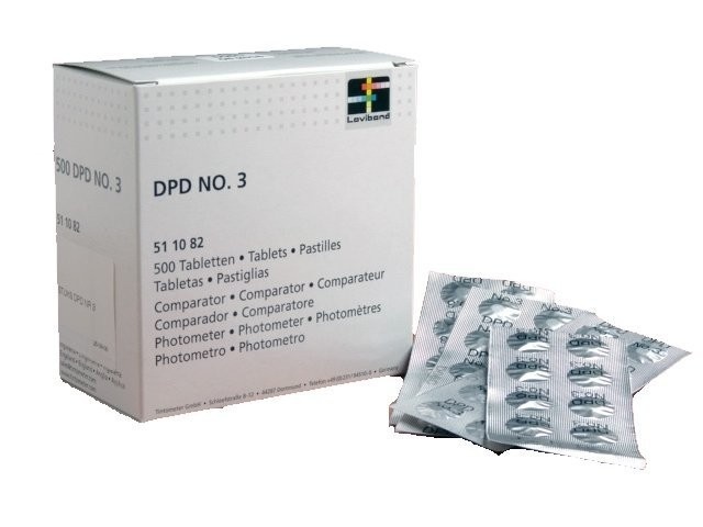 Lovibond DPD 3 navulling reagens 250 Stuks