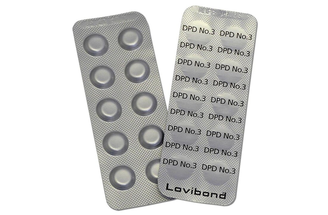 Lovibond DPD 3 navulling reagens 10 stuks