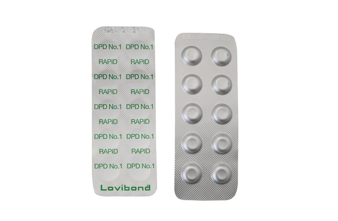 Lovibond DPD 1 navulling reagens 10 stuks