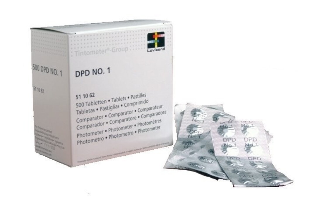 Lovibond DPD 1 navulling reagens 10 stuks