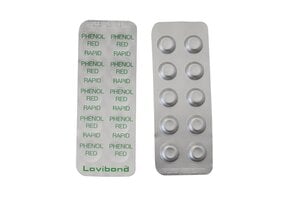 Lovibond pH navulling reagens - Phenol red - 10 stuks