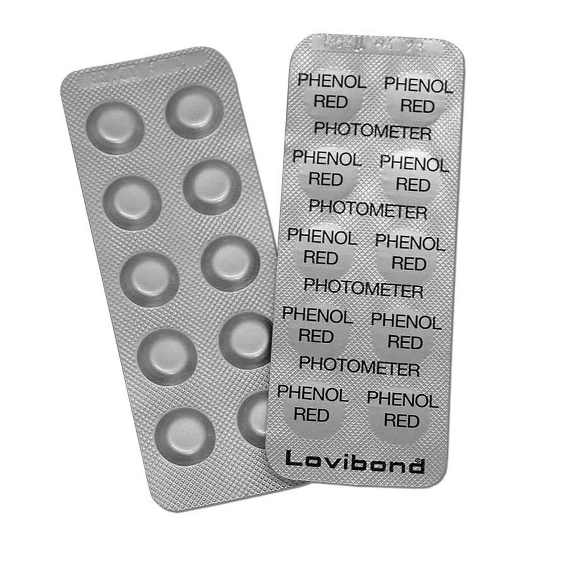 Lovibond pH navulling reagens 10 stuks - Phenol Red