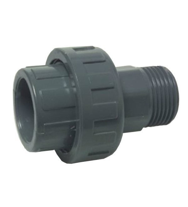 PVC KOPPELING 40mm x 1 1/4'' Buitendraad PN10