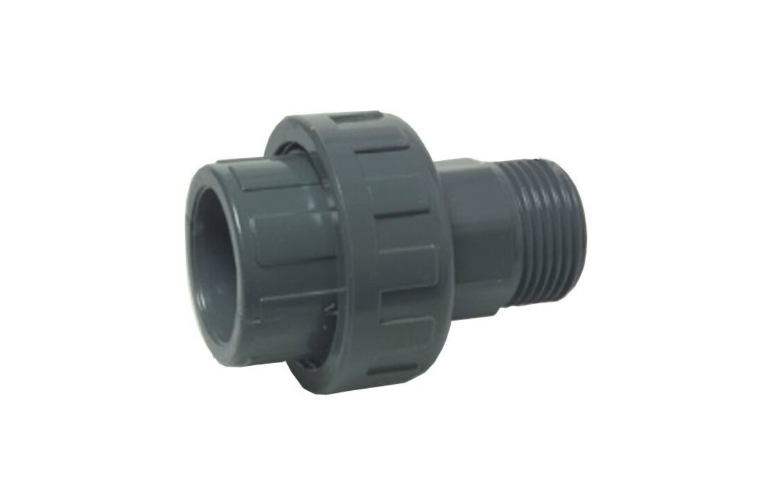 PVC KOPPELING 50mm x 2'' Buitendraad PN10