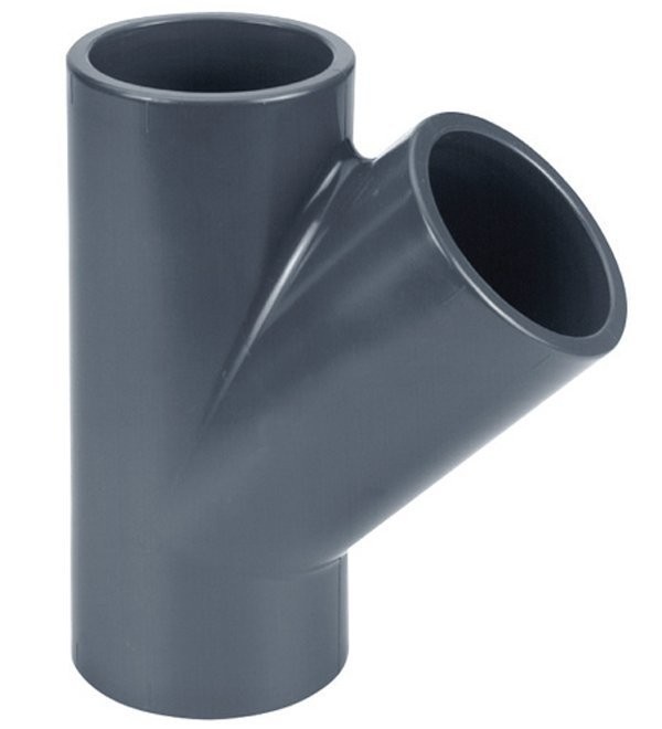 VDL PVC T-stuk 45° PN 16 diverse maten