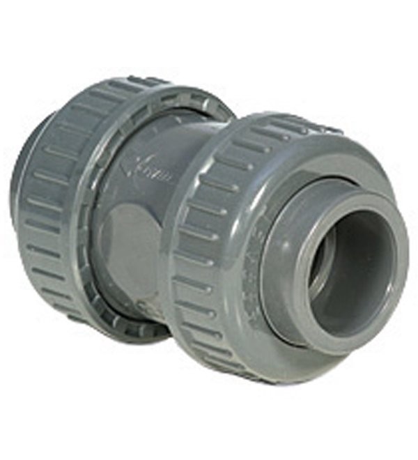 VDL PVC terugslagklep veerblast diverse maten PN 16