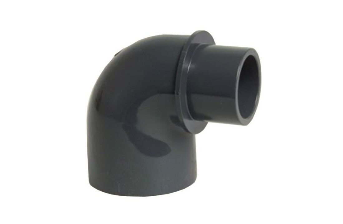 PVC Knieverloop 90º 50 / 63 mm x 63 mm