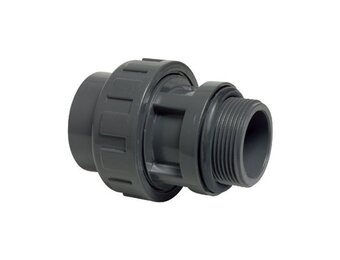 PVC 3/3 Koppeling Pompaansluiting 63 mm x 2" buitendraad