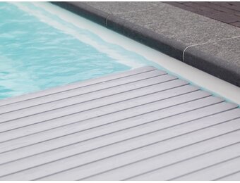 Roldeck PVC50 Lamellen grijs