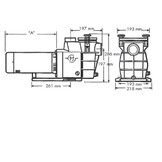 Hayward Superpool zwembadpomp 230v 14m3 - 1pk