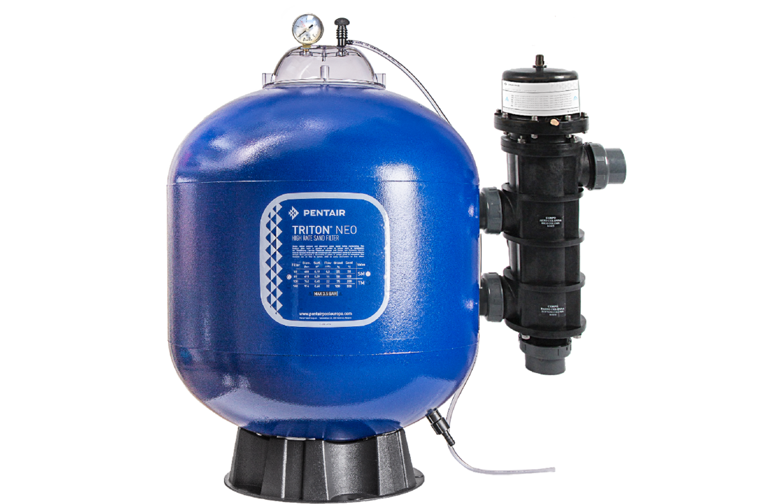 Filter Triton Neo - ClearPro 14m3 met Provalve - Automatisch terugspoelen