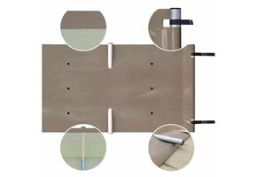 Easy Top Zwembad Veiligheids Afdekking