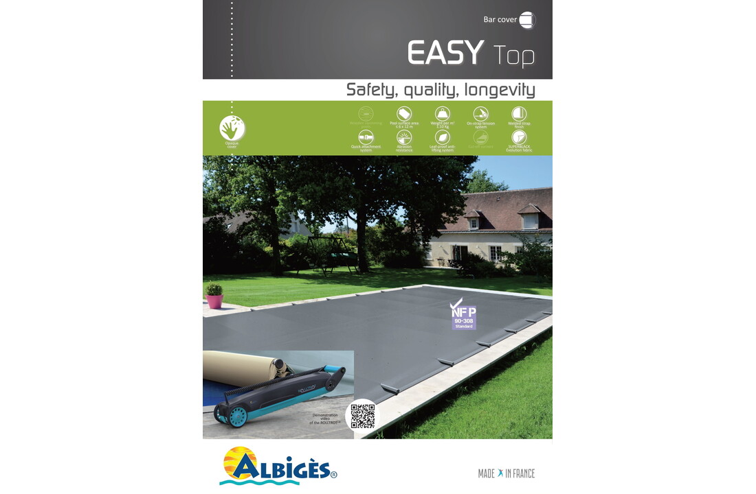 Easy Top Zwembad Veiligheids Afdekking
