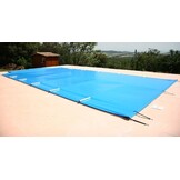 Easy Light Veiligheids Zwembad Afdekking Blauw/Ivoor