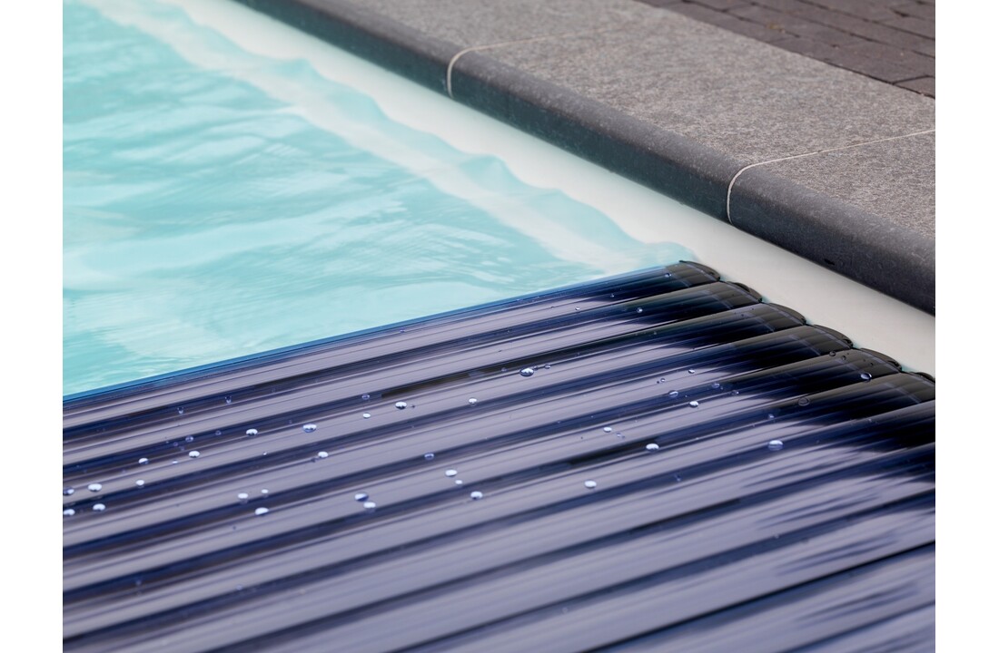Roldeck PC60 Lamellen transparant blauw solar
