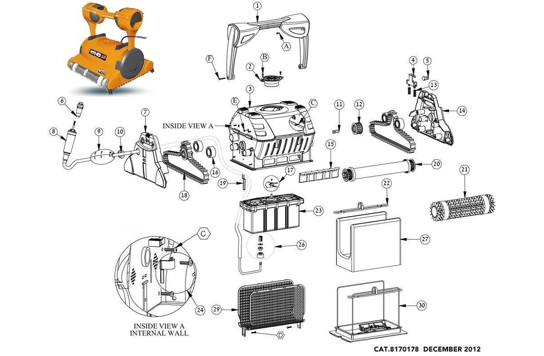 Dolphin Wave 30 Zwembadrobot