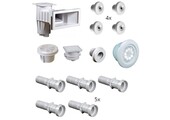 Set Inbouwdelen Hayward Voor Folie Zwembaden Tot 3x5 meter