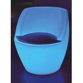 Lichtgevende RGB LED Stoel met Zithoogte 55cm