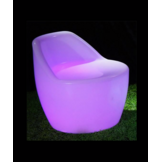 Lichtgevende RGB LED Stoel met Zithoogte 55cm