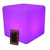 Lichtgevende Kubustafel - RGB LED