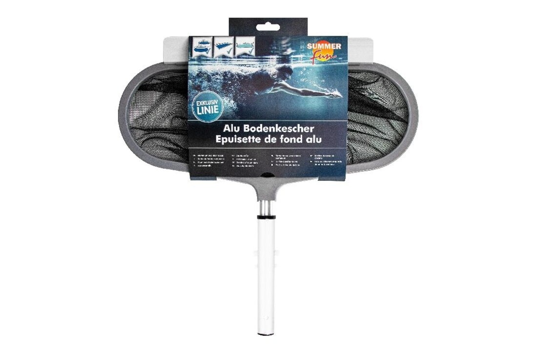 Summer fun Zwembad Bodem Schepnet Aluminium