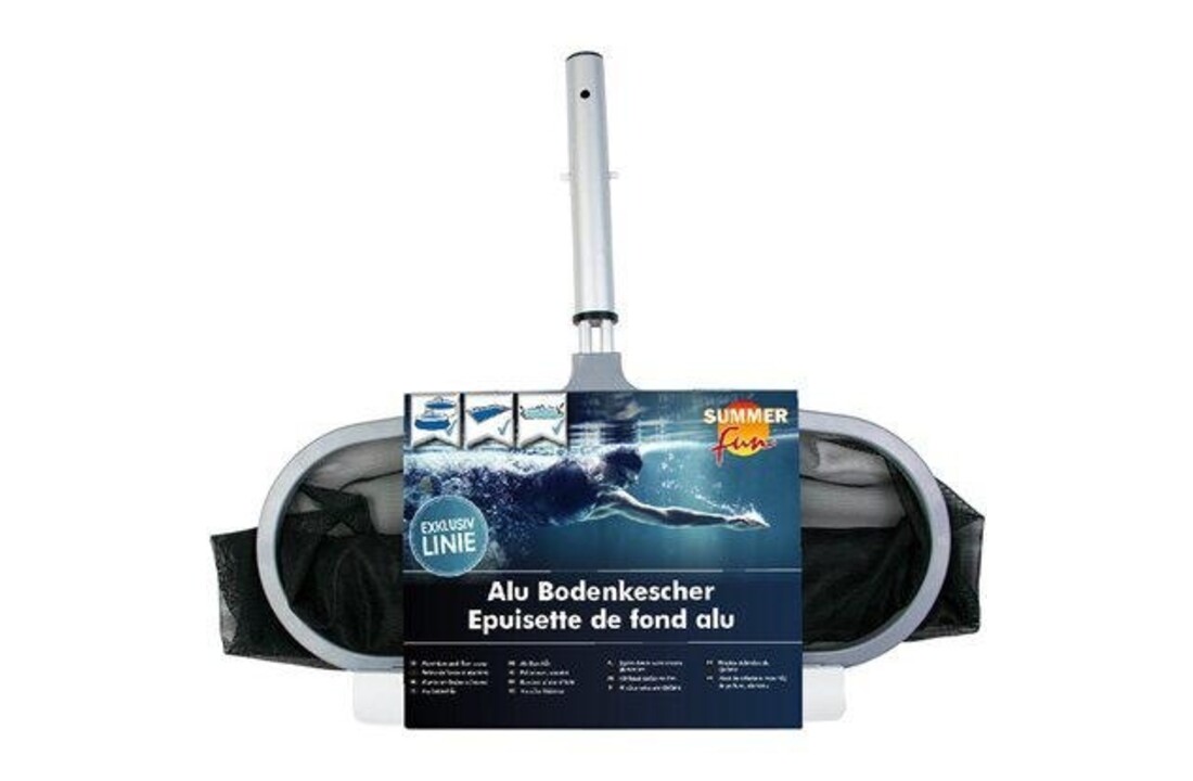 Summer fun Zwembad Bodem Schepnet Aluminium
