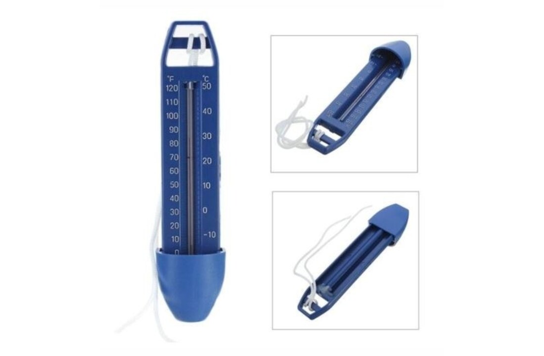 Poolstyle Thermometer Blauw