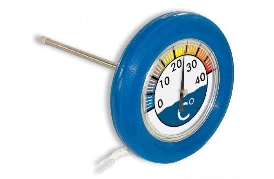 Poolstyle Thermometer Drijvend Rond