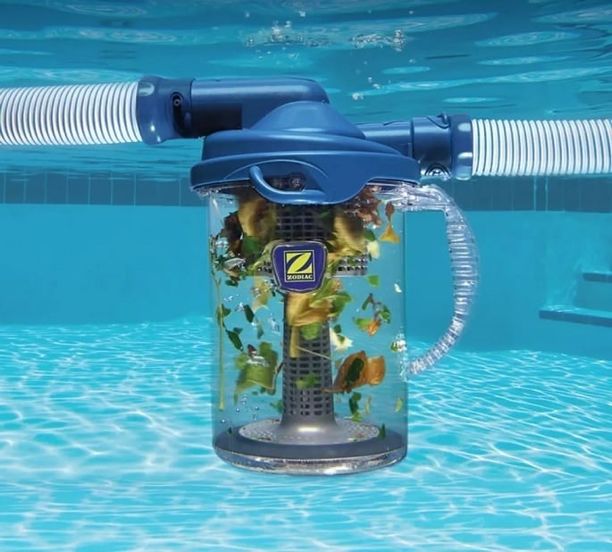 Zodiac Cyclonic Leaf Catcher Voorfilter Zwembadslang