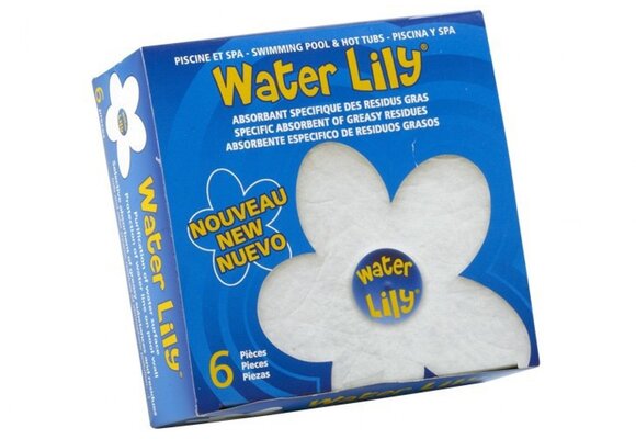 Water Lily Spons Doos met 6 Stuks