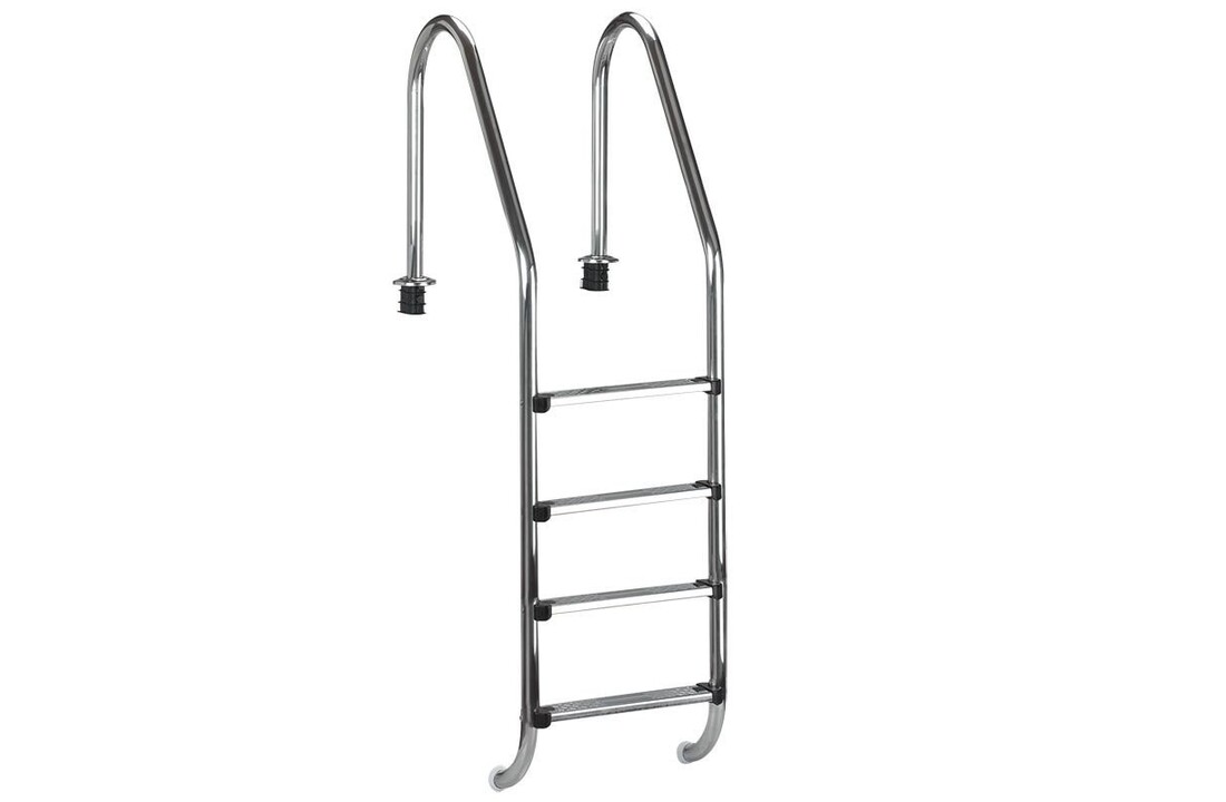 Wijd Model Zwembadtrap 5-treden AISI-304