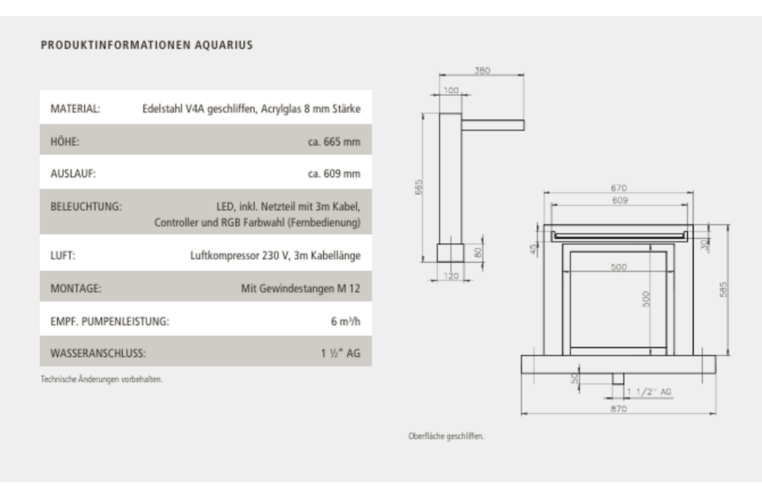 IDEAL Waterval Aquarius
