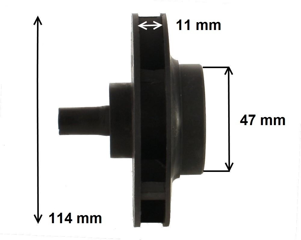 LX Impeller voor Circulatiepompen TDA50 en JA50