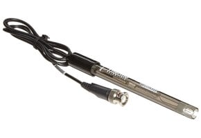 pH electrode 120 x12 mm met 1 meter aansluitkabel BNC