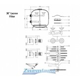 Lacron en Starline  Filter Kaarsen Set voor 30" Filters