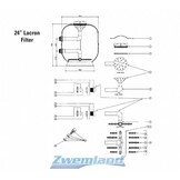 Lacron en Starline  Filter Kaarsen Set voor 24" Filters