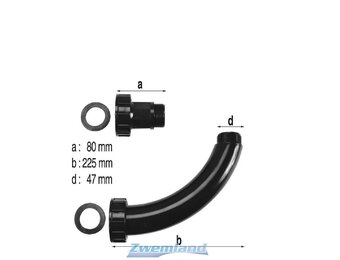 Lacron en Starline Koppel Set Voor Zandfilter naar 6-Weg Klep 16"