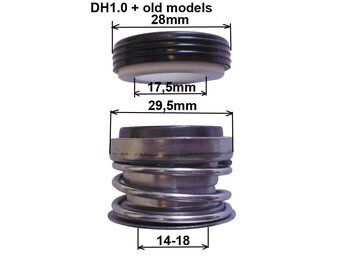 LX DH 1.0  Spa Pomp Seal Set