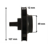 LX Impeller voor Circulatiepompen LP200 en WP200