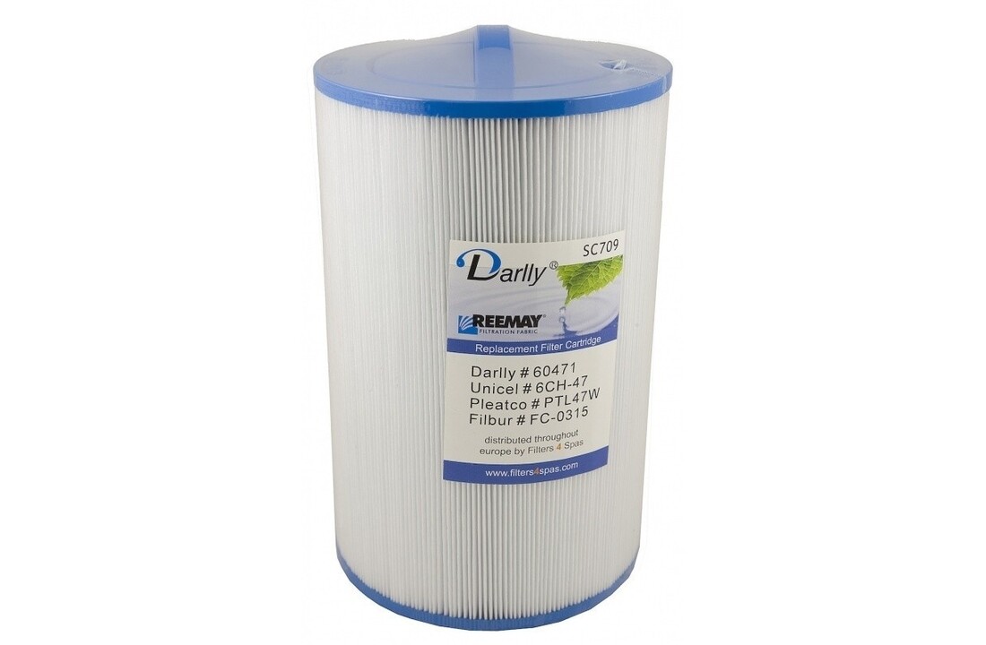 Spa Filter Darlly SC709 (6CH-47) 23,2 cm x 15,2 cm
