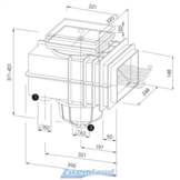 MTS V20 Skimmer Sierlijst in ABS