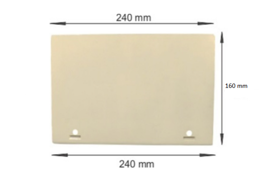 MTS V20 V10 Skimmerklep inclusief bevestigingsset