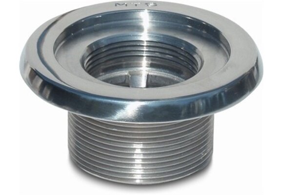 MTS Inlaatfitting RVS 2" buitendraad 40 mm Beton Baden