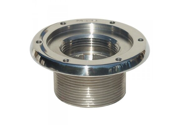 MTS Inlaatfitting RVS 2" buitendraad 40 mm Folie Baden